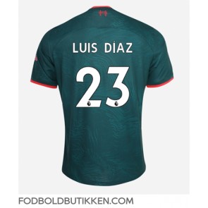 Liverpool Luis Diaz #23 Tredjetrøje 2022-23 Kortærmet